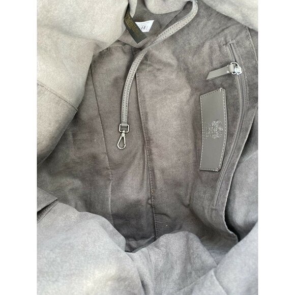 Vince Camuto Convertible Lamb Leather Pleated Tote - Steph seashell bag - Picture 6 of 6